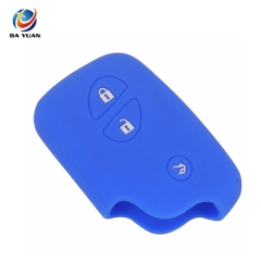 AS082005 Remote 3 Buttons Car Key Silicone Cover Case For Lexus