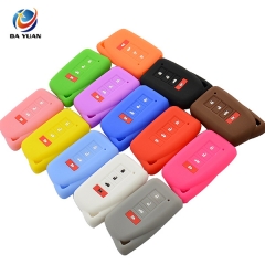 AS082001 4 Button Silicone Car Key Cover Fit For  Lexus