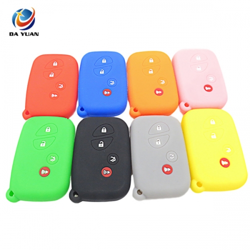 AS082006 Silicone Car Key Cover Fob Case Fit For Lexus Car Key