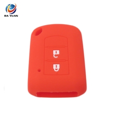 AS083001 Silicone Car Key Cover For Mitsubishi Remote Key Case