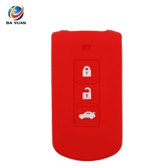 AS083006 For Mitsubishi Smart 3 Buttons Silicon Car Key  Cover