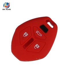 AS083004 4 Buttons Remote Rubber Silicone Car Key Cover for Mitsubishi