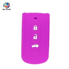 AS083006 For Mitsubishi Smart 3 Buttons Silicon Car Key  Cover