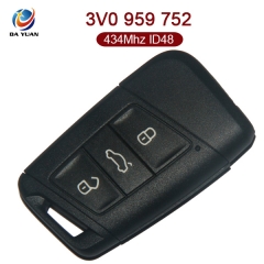 AK001085 Original for VW Skoda Smart Remote Key Keyless 3 Button 434MHz ID48 3V0 959 752
