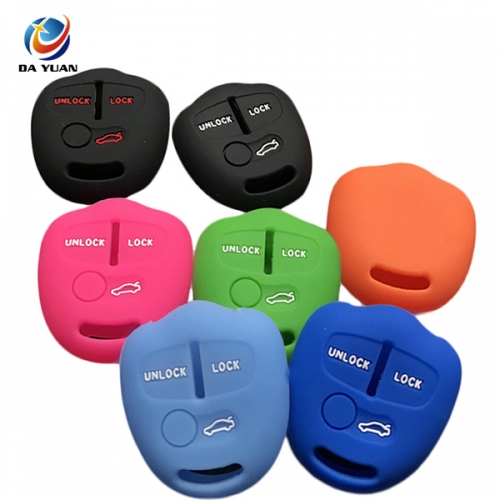 AS083008 silicone car key fob cover for Mitsubishi 3 buttons remote Key