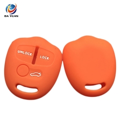 AS083008 silicone car key fob cover for Mitsubishi 3 buttons remote Key