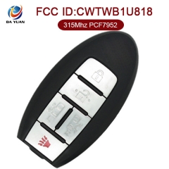 AK027058 for Nissan Quest Smart Key 4+1 Button 315MHz PCF7952 CWTWB1U818 285E3-1JA1A