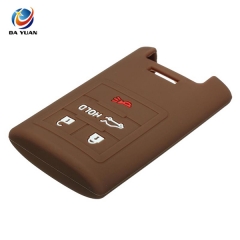 AS084001 Silicone Car Key Cover FOB Case For Cadillac Smart Remote Case