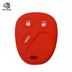 AS084004 Car Key Remote Shell For Cadillac Silicone 3 Button