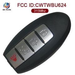 AK027052 for 2008 - 2015 Nissan Armada Smart Key 3+1 Button 315MHz CWTWBU624 285E3-ZQ30A