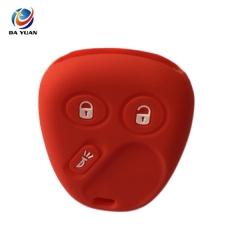 AS084004 Car Key Remote Shell For Cadillac Silicone 3 Button