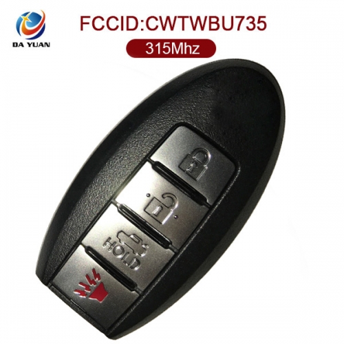 AK027004 for Nissan Maxima Smart Remote Key 4 Button 315MHz PCF7952 CWTWBU735 285E3-EW81D,285E3-EW82D