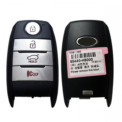 AK051056 for 2017 KIA Para Stonic Smart Key Remote 3+1 Button 433MHz 8A 95440-H8000