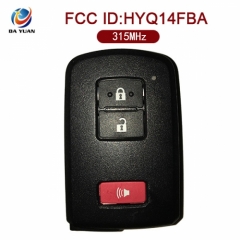 AK007111 for Toyota Remote Key 2+1 Button 315MHz 8A FCC ID:HYQ14FBA IC:1551A-14FBA