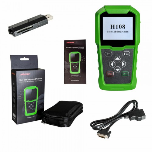 AKP201  OBDSTAR H108 PSA Programmer Support All Key Lost/Pin Code Reading/Cluster Calibrate for Peugeot/Citroen/DS Supports Can & K-line