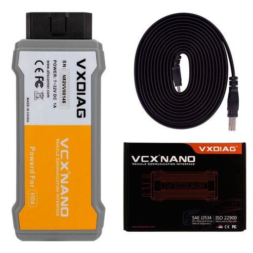 AKP243 VXDIAG VCX NANO V2014D For Volvo Car Diagnostic Tool Function Better than Volvo Vida Dice