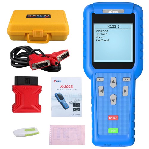 AKP236  XTOOL Oil Reset Tool X-200S X200S Free Shipping by DHL
