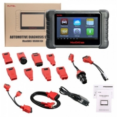 AKP259 Original Autel MaxiDAS DS808 Tablet Diagnostic Tool Full Set Support Injector Coding & Key Coding Free Update Online