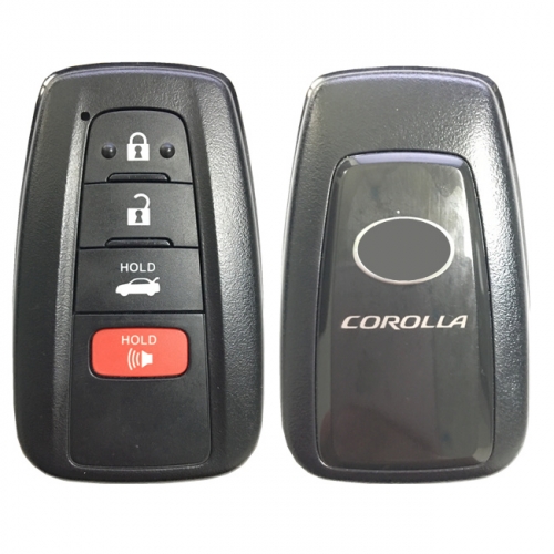 AK007126 For Toyota Corolla Hybrid 4 Button Smart Proximity Key Hyq14fbn 8990h-12040