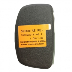 AK020102 For Hyundai Ioniq Genuine Smart Remote Key 4 Buttons 433MHz 95440-G2500