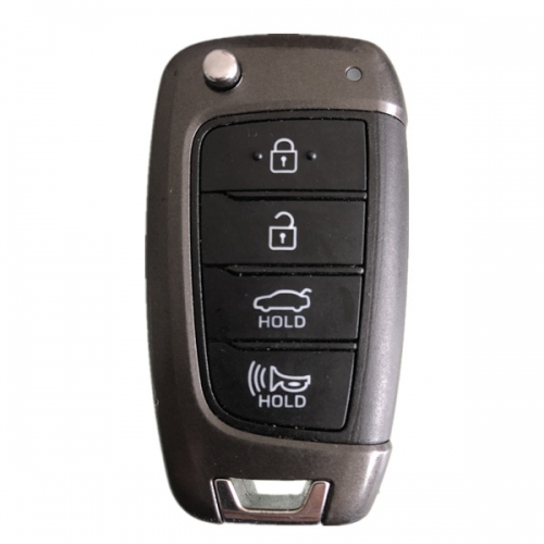 AK020118 Hyundai Azera Genuine Flip Remote Key 2018 4 Buttons 433MHz 95430-G8000