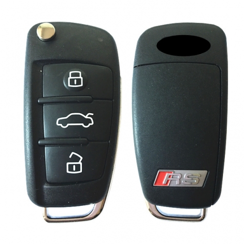 AK008061 ORIGINAL Flip Key for Audi A3 Q2 Q3 RS 3Buttons 434MHZ megmos AES KEYLESS GO _ 81A 837 220 R