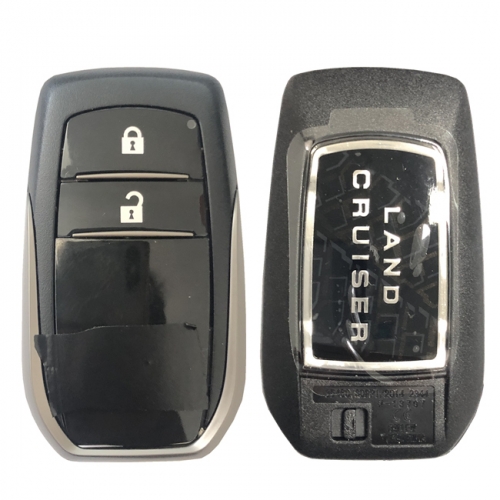 AK007130 For TOYOTA Land Cruiser smart key, 2Buttons, BJ2EW PAGE1 A8 DST-AES Chip, 433MHz, with Keyless Go 89904-60N10