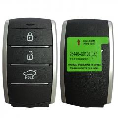 AK020104 For Hyundai Genesis 2019 Genuine Smart Remote Key 3 Buttons 433MHz 95440-G9100