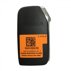 AK051066  For KIA 2020 Genuine Smart Remote Key 3 Buttons 433MHz HITAG 3 Transponder 95440-S9100