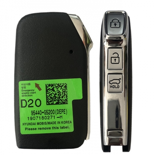 AK051068  For 2019 KIA NIRO Smart Remote Key 3 Button 433MHz 95440-G5200