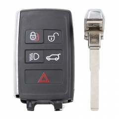 AK025011 5 Button Remote Car Key 315Mhz 433Mhz PCF7953P Chip KOBJTF10A for Land Rover LR2 LR4 Range Rover Evoque Sport