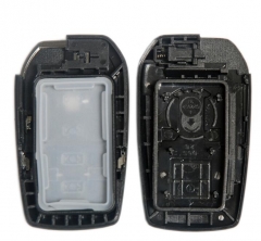 AS007064 For Toyota Fortuner Prado Camry Rav4 Highlander Crown Smart Keyless Case Housing 3 Buttons Remote Key Fob Shell