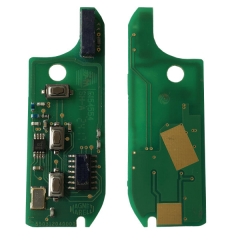 AK017020 ORIGINAL Flip Key (PCB) for Fiat Buttons3 Frequency 433 MHz Transponder PCF 7946