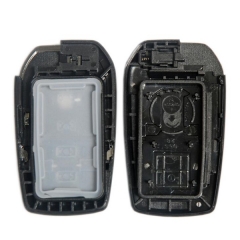 AS007065 For Toyota Fortuner Prado Camry Rav4 Highlander Crown Smart Keyless Case Housing 2 Buttons Remote Key Fob Shell