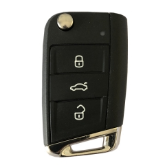 AK001093 ORIGINAL Flip Key for VW 3 Buttons 315MHz MEGAMOS 88 AES MQB Part No 5G0 959 752AE KEYLESS GO