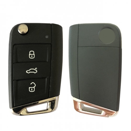AK001098 For Volkswagen Polo 3 Button Remote Flip Keyless go Key Fob 434MHZ 2G6 959 752D NCP2161W chip