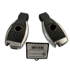 AK002046  ORIGINAL Smart Key For Mercedes Benz 3Buttons 433MHz Blade HU64 FBS4 Part No A 222 905 39 00