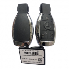 AK002042  ORIGINAL Smart Key Mercedes Benz 3Buttons 315MHz Blade HU64 FBS4 Part No A 231 905 47 00