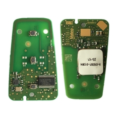 AK009037 ORIGINAL Smart Key (PCB) for Citroen Peugeot 3Buttons 434 MHz Transponder HITAG 128-bit AES Keyless Go