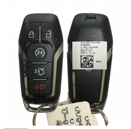 AK029009  ORIGINAL Key for Ford Lincoln Frequency 902 MHz Transponder HITAG-Pro Part No EJ7T-15K601-AG