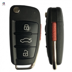 AK008077 Audi A3 3 Button Remote key 315MHZ 8V0 837 220 E