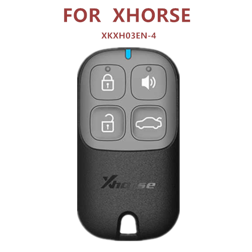 AK043096  XHORSE Universal handset XKXH03EN 4-key remote control Ordinary handset does not contain a chip For VVDI machine overseas version XKXH03EN 4-key