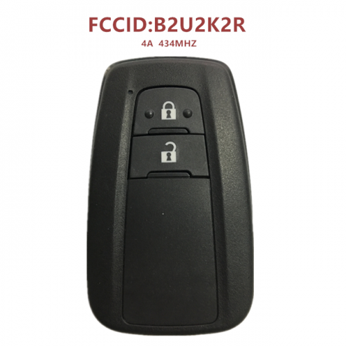 AK007135  Original Remote Key 434MHZ 4A Chip 2 Button For Toyota Corolla B2U2K2R