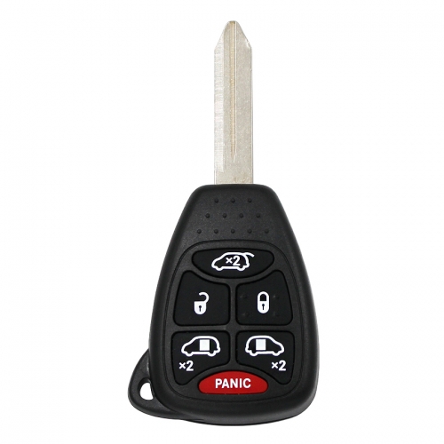 AK023037  Chrysler JEEP DODGE 5+1 button Remote Key (USA) 315Mhz FCC ID OHT692427AA