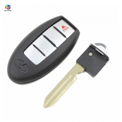 AS021004 4 BTN Car Remote Key Shell Case For Infiniti G37 Without Side Groove Fob Key Cover For Infiniti Fob Case Key Shell Cover