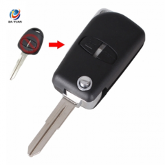 AS011025  Modified Remote Key Shell Case 2 Buttons For Mitsubishi Outlander Grandis Pajero Lancer Right groove