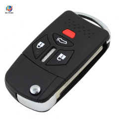 AS011022  Folding Flip Remote Key Shell Case fob Key For Mitsubishi Galant Eclipse Endeavor Outlander 4 Buttons Right Blade