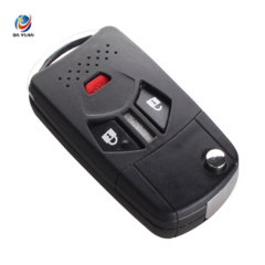 AS011026  Modified 3 2+1 Buttons Remote Flip Folding Key Shell Case Fob For Mitsubishi Endeavor 2007-2011 New