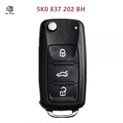 AK001095 Vw Golf 5K0 837 202 BH Mk6 / Polo / Tiguan 3 Button Remote Flip Key Fob