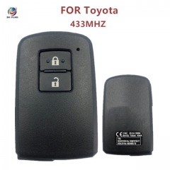 AK007140 For Toyota Rav4 2013+ Smart Key, 2Buttons, BA1EQ P1 88 DST-AES Chip, 433MHz 89904-42130 Keyless Go